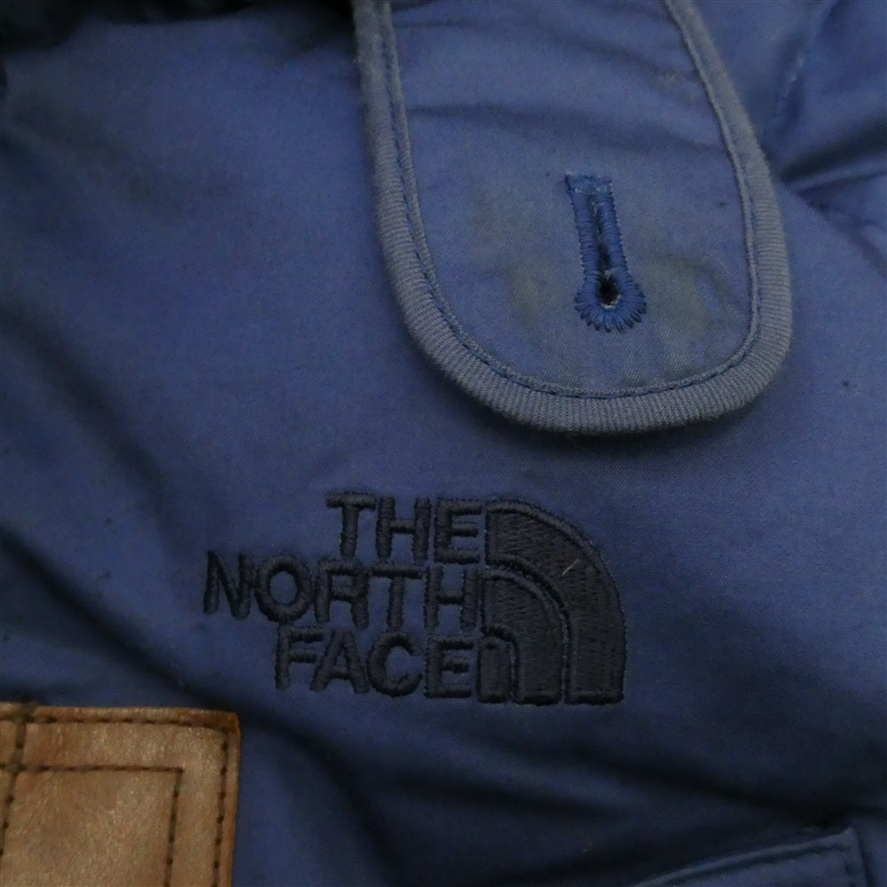 JUNYA WATANABE COMME des GARCONS MAN ジュンヤワタナベコムデギャルソンマン THE NORTH FACE ノースフェイス 11AW WH-J913 eYe アイ × THE NORTH FACE ノースフェイス 綿クロス N-3B ダウン ジャケット ネイビー系 L【中古】