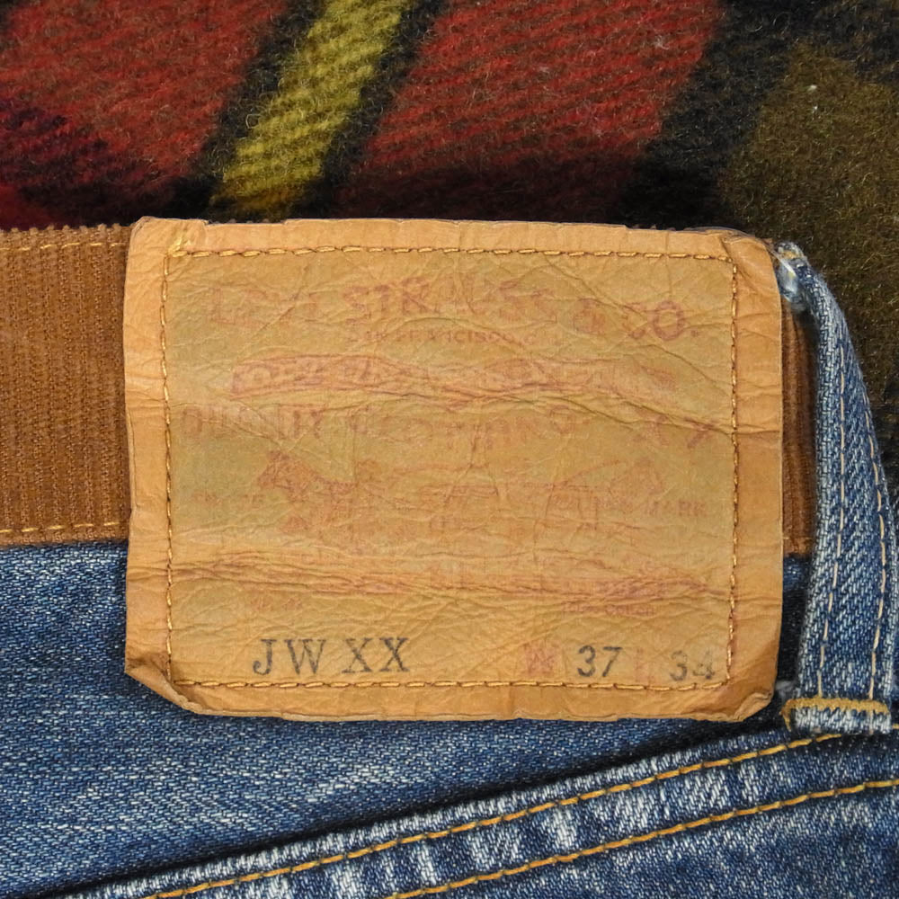 JUNYA WATANABE COMME des GARCONS MAN ジュンヤワタナベコムデギャルソンマン Levi's リーバイス WH-P902 eYe アイ × Levi's リーバイス AD2011 パッチワーク 再構築 デニム パンツ インディゴブルー系 37【中古】