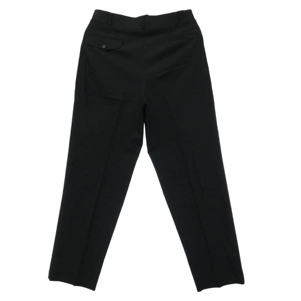 COMME des GARCONS HOMME コムデギャルソンオム HJ02012L/HP02010L AD2001 田中オム ウール トリアセテート テーラード ジャケット スラックス パンツ セットアップ スーツ ブラック系 L【中古】