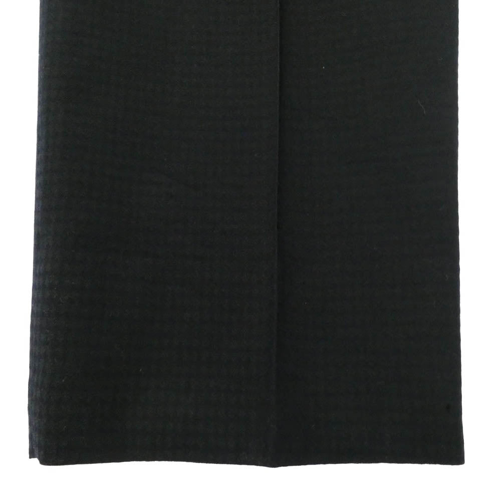 COMME des GARCONS HOMME コムデギャルソンオム HJ02012L/HP02010L AD2001 田中オム ウール トリアセテート テーラード ジャケット スラックス パンツ セットアップ スーツ ブラック系 L【中古】