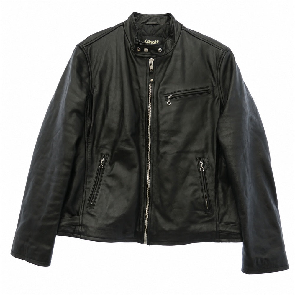 schott ショット LC-940-D クラシックレーサー シングル ラーダース レザー ジャケット ブラック系【中古】