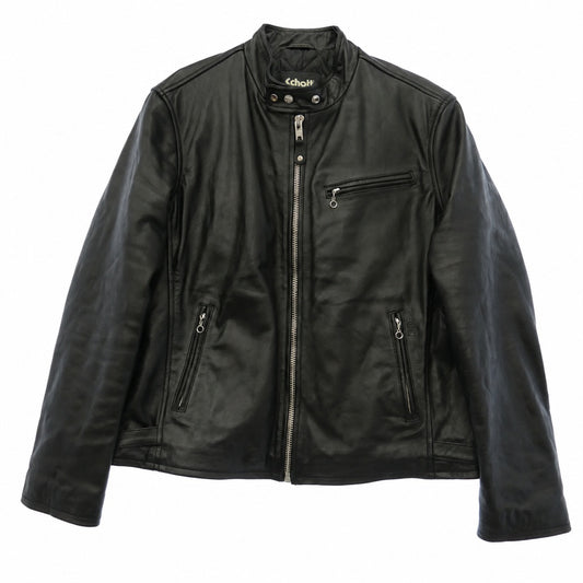 schott ショット LC-940-D クラシックレーサー シングル ラーダース レザー ジャケット ブラック系【中古】