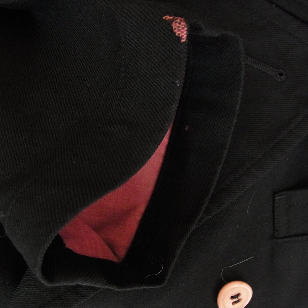 COMME des GARCONS HOMME PLUS コムデギャルソンオムプリュス 05SS PO-J014 PINK PANTHER ピンクパンサー期 アーカイブ ダブル ジャケット ブラック系 L【中古】