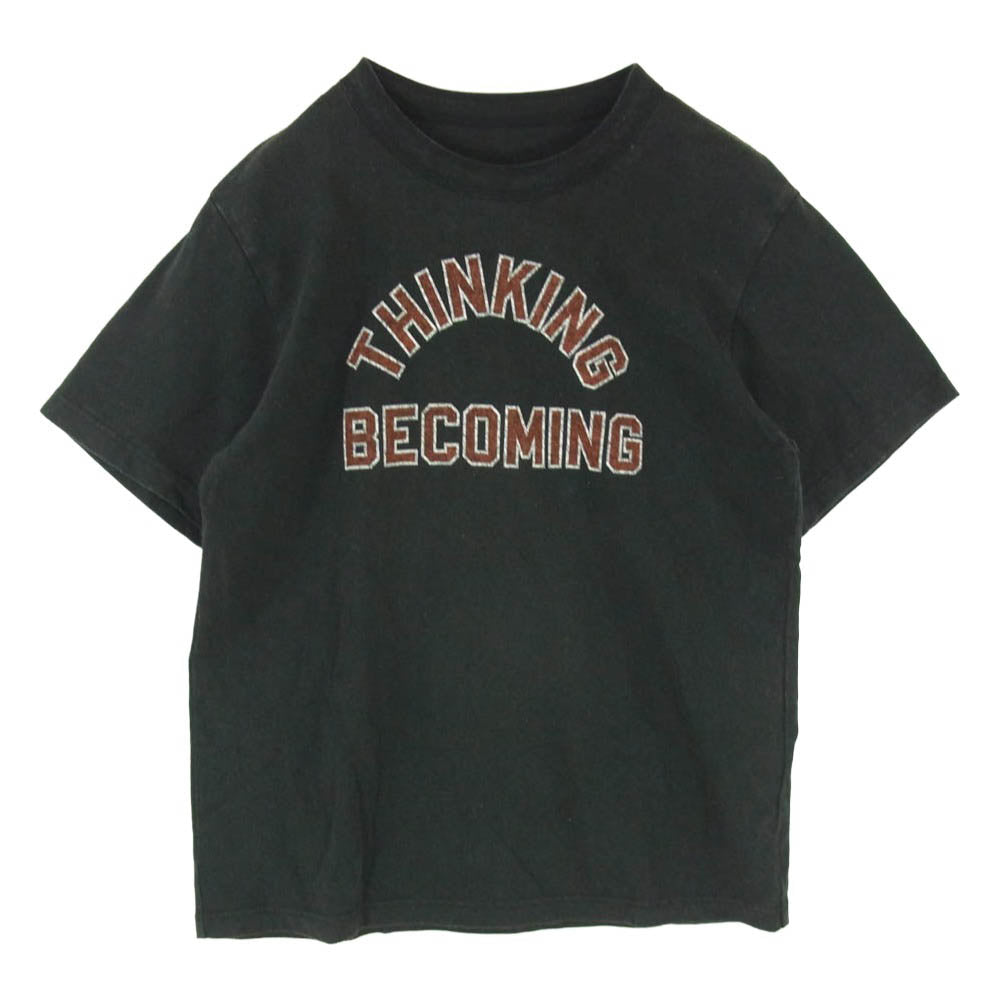 Sacai サカイ 26AW 26-01160S Graphic T-Shirt ヴィンテージ加工 グラフィック クルーネック 半袖 Tシャツ ブラック系 2【中古】