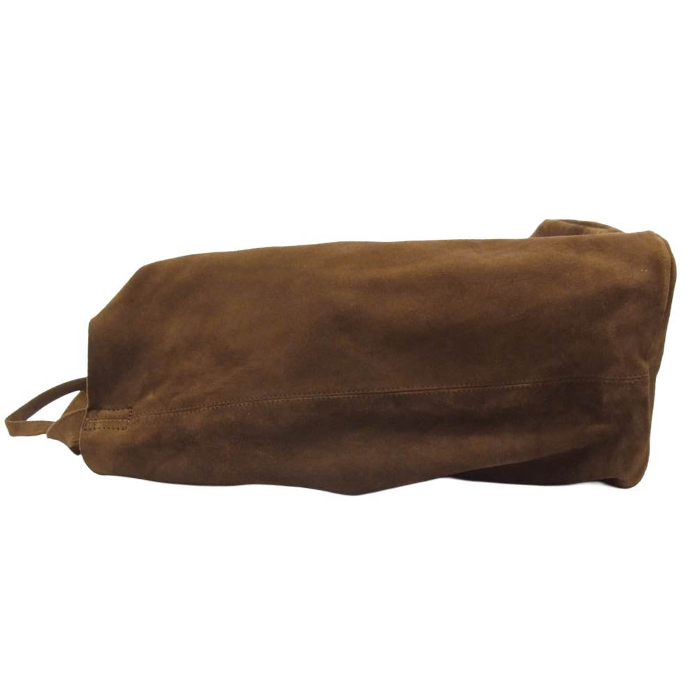 モルフェ L-1-OIL 3WAY LARGE TOTE -OIL SUEDE オイルスエード ラージ ショルダー トートバッグ ブラウン系【中古】