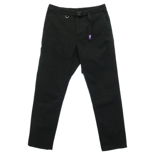 THE NORTH FACE ノースフェイス NT5051N PURPLE LABEL パープルレーベル Stretch Twill Tapered Pants ストレッチ ツイル テーパード パンツ ブラック ブラック系 WM【中古】