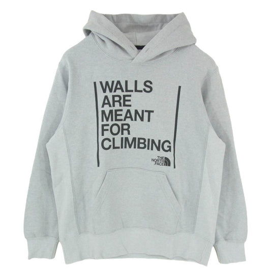 THE NORTH FACE ノースフェイス NT61920 Walls Hoodie ウォールズ フーディ プルオーバー パーカー グレー系 M【中古】