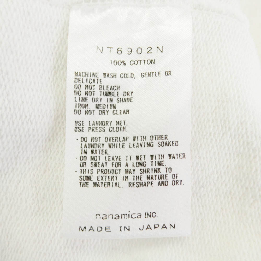 THE NORTH FACE ノースフェイス NT6902N PURPLE LABEL パープルレーベル 10oz Mountain Sweat Parka マウンテン スウェット プルオーバー パーカー フーディー ホワイト ホワイト系 S【中古】