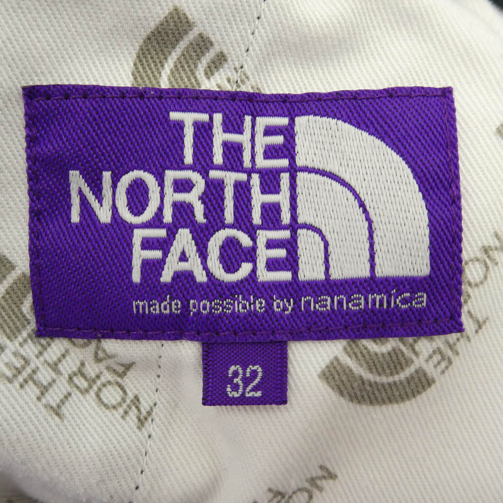 THE NORTH FACE ノースフェイス NT5051N PURPLE LABEL パープルレーベル Stretch Twill Tapered Pants ストレッチ ツイル テーパード パンツ ネイビー ネイビー系 32【中古】