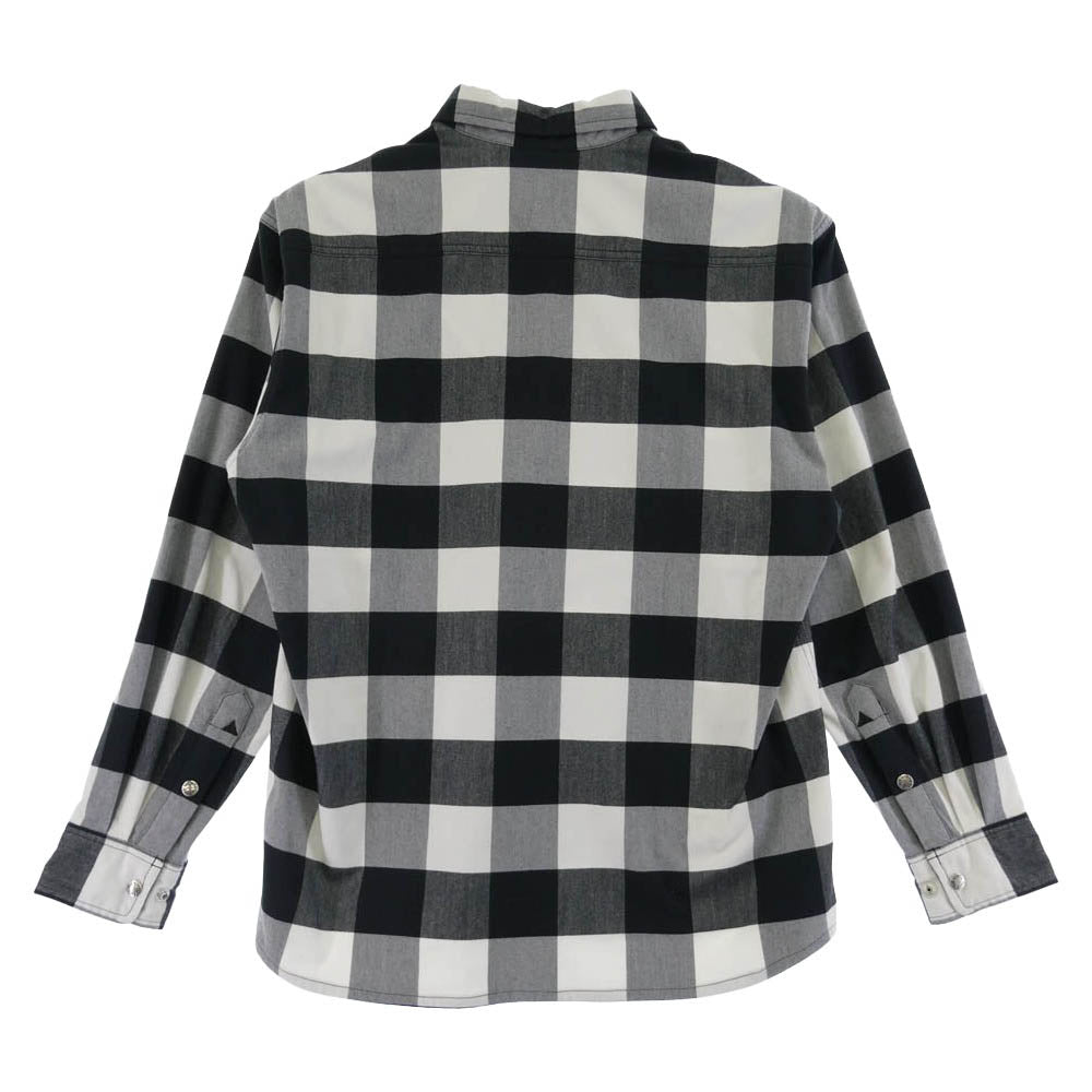 THE NORTH FACE ノースフェイス NR61964 L/S Nuthatch Shirt ロングスリーブ ヌハッチ 長袖 チェック シャツ ブラック系 ホワイト系 S【中古】
