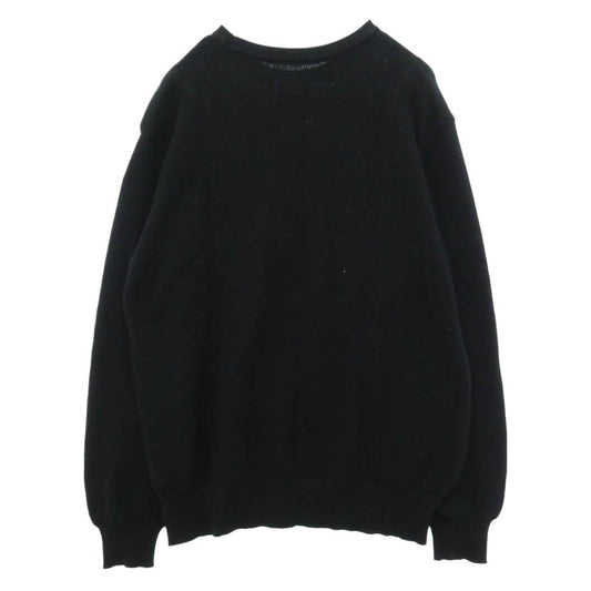 THE NORTH FACE ノースフェイス NT6100N PURPLE LABEL パープルレーベル PACK FIELD SWEATER パック フィールド ニット セーター ブラック系 M【中古】