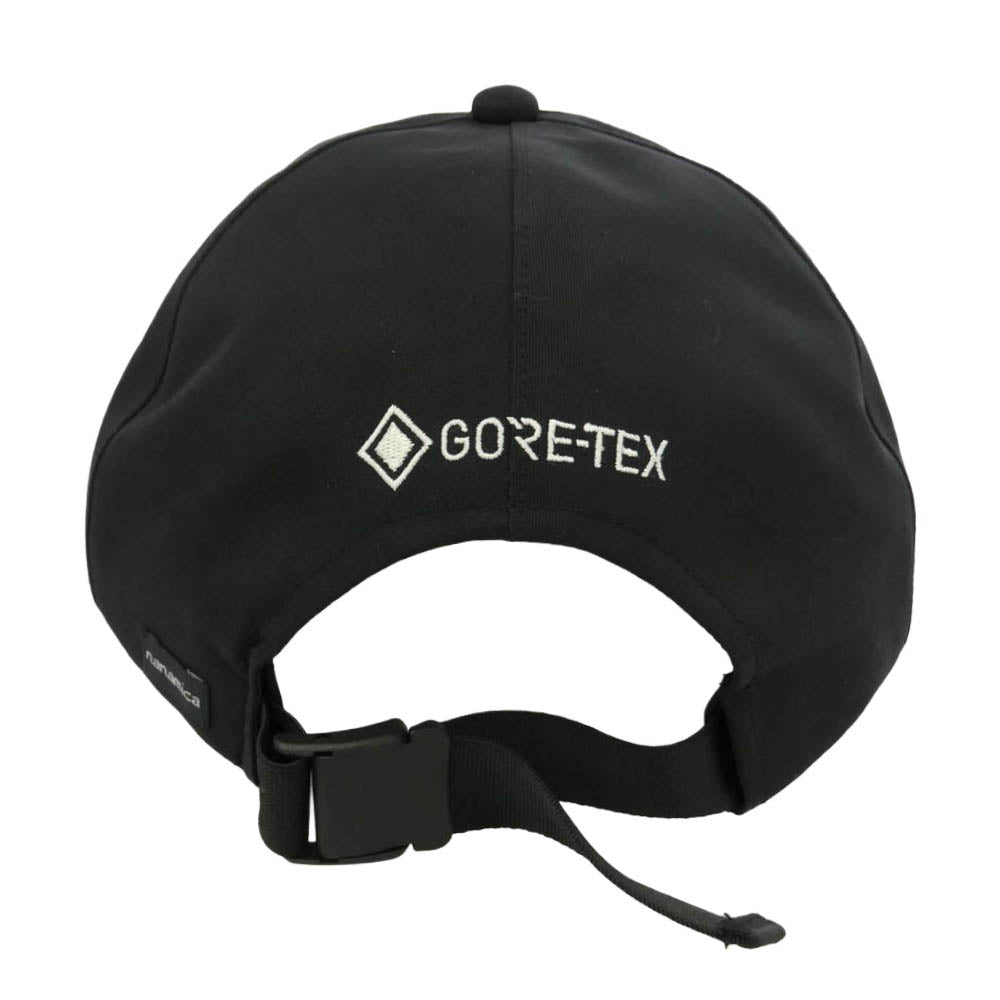 nanamica ナナミカ SUPS217 2L GORE-TEX Cap ゴアテックス 6パネル キャップ 帽子 ブラック系【中古】