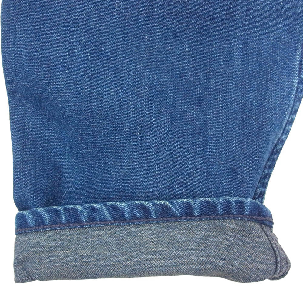 nanamica ナナミカ SUCS201 5 Pockets Denim Straight Pants 5ポケット デニム ストレート パンツ インディゴブルー系 32【中古】