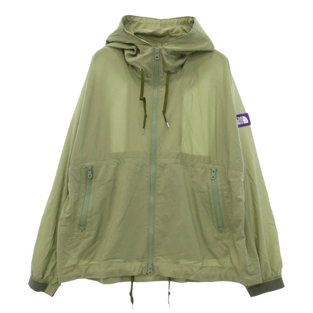 THE NORTH FACE ノースフェイス NP2010N PURPLE LABEL パープルレーベル PERTEX Mountain Wind Parka パーテックス マウンテン ウィンド パーカ ジャケット カーキ系 S【中古】