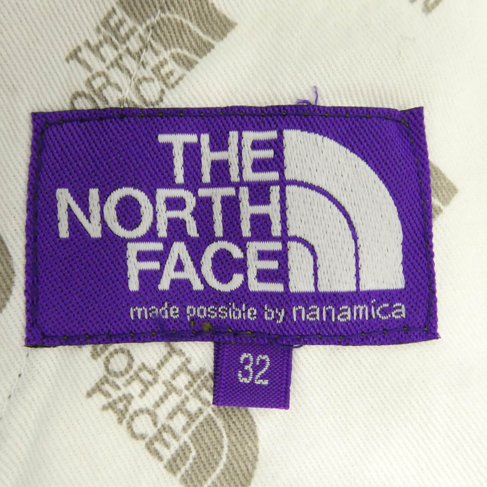 THE NORTH FACE ノースフェイス NT5156N PURPLE LABEL パープルレーベル Corduroy Cargo Pants コーデュロイ カーゴパンツ カーキ系 32【中古】