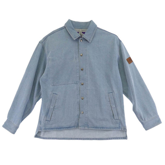 THE NORTH FACE ノースフェイス NP2007N PURPLE LABEL パープルレーベル Denim Field Jacket デニム フィールドジャケット ブルー系 XS【中古】