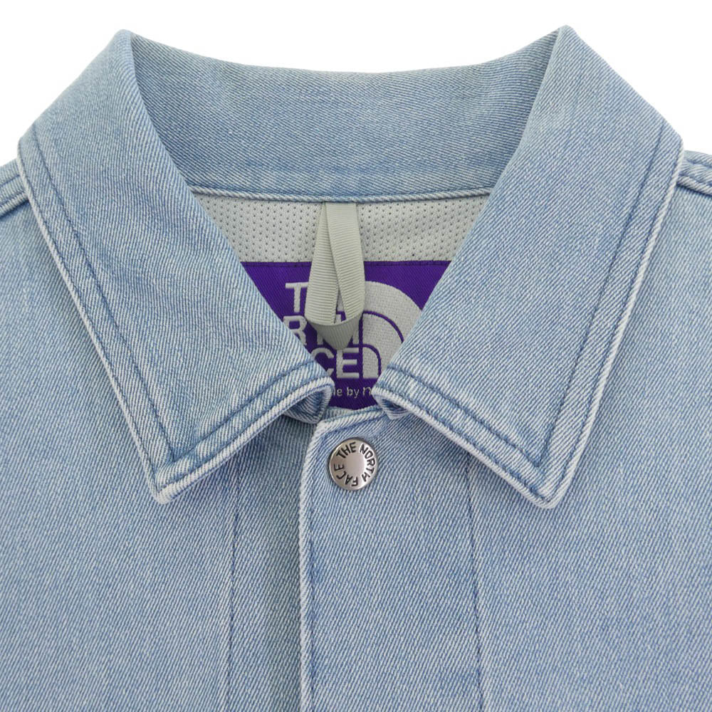 THE NORTH FACE ノースフェイス NP2007N PURPLE LABEL パープルレーベル Denim Field Jacket デニム フィールドジャケット ブルー系 XS【中古】