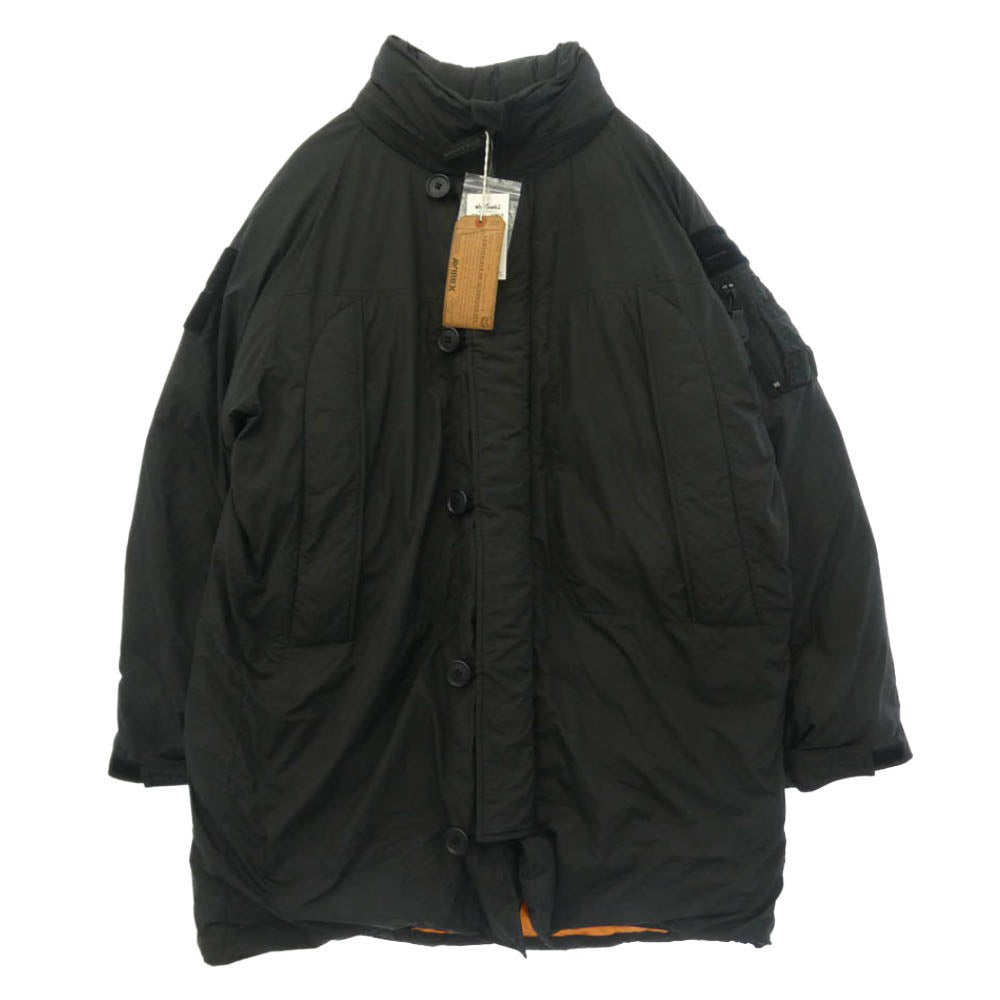 WILDTHINGS ワイルドシングス AVIREX アヴィレックス 6112180 × AVIREX アヴィレックス 6112180 MONSTER PARKA ブラック系 XL【新古品】【未使用】【中古】