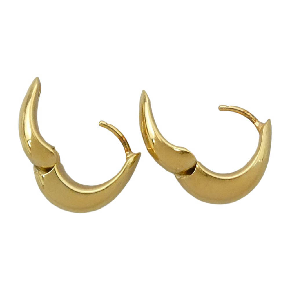 TOM WOOD トムウッド Ice Hoop Small Gold アイス フープ スモール ピアス ゴールド系【中古】