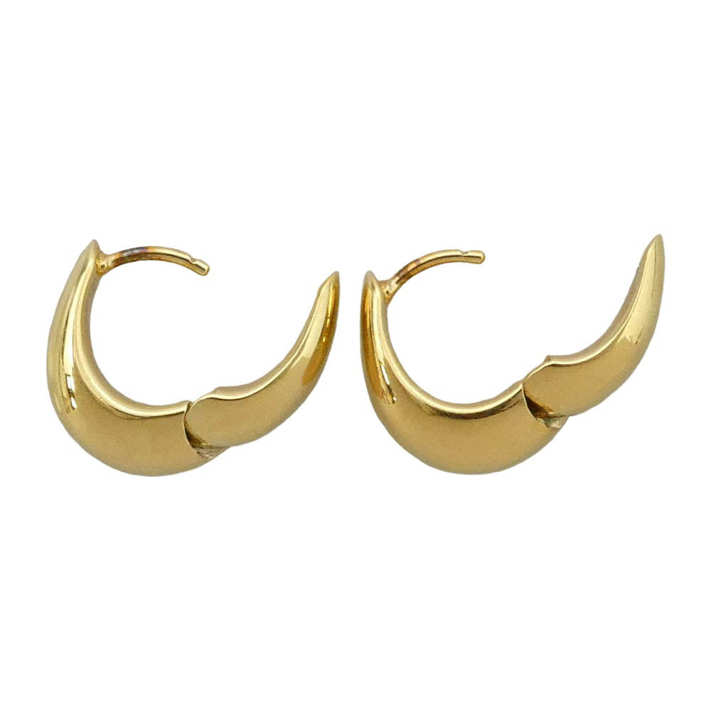 TOM WOOD トムウッド Ice Hoop Small Gold アイス フープ スモール ピアス ゴールド系【中古】