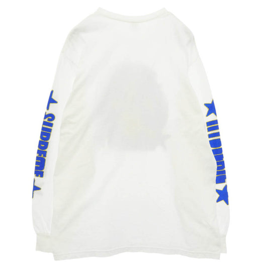Supreme シュプリーム HYSTERIC GLAMOUR ヒステリックグラマー 21SS HYSTERIC GLAMOUR L/S Tee ヒステリックグラマー 長袖 Tシャツ ホワイト系 L【中古】