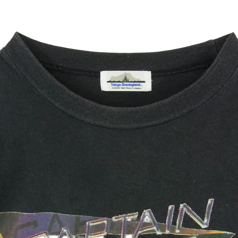 ヴィンテージ Disney ディズニー Disney 東京ディズニーランド 90s Captain EO キャプテン EO michael jackson マイケルジャクソン Tシャツ ブラック系 L【中古】