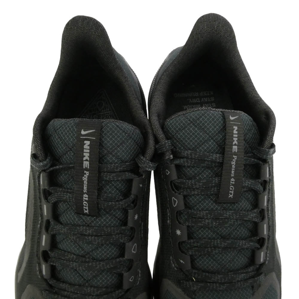 NIKE ナイキ FQ1356-001 Pegasus 41 GORE-TEX Black Anthracite ペガサス41 ゴアテックス ブラック アンスラサイト ローカット スニーカー ブラック系 27cm【中古】