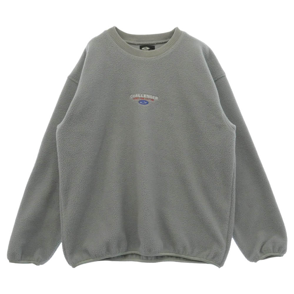 CHALLENGER チャレンジャー 24AW CLG-CS 024-009 SAILOR C/N FLEECE セーラー クルーネック フリース スウェット トレーナー グレー系 L【中古】