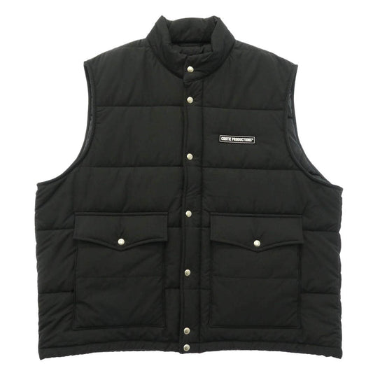 COOTIE クーティー CTE-25A218 Error Fit Padded Racing Vest エラー フィット パデッド レーシング ベスト ブラック系 L【中古】