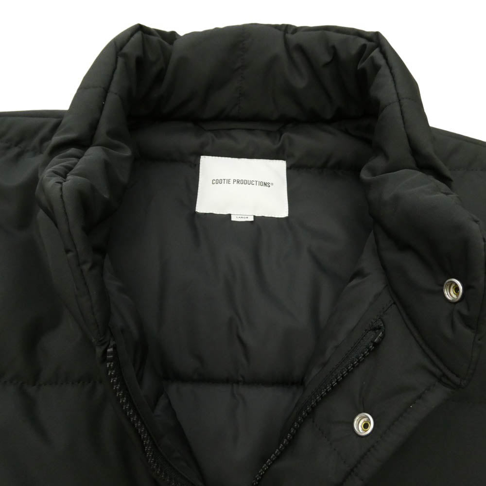 COOTIE クーティー CTE-25A218 Error Fit Padded Racing Vest エラー フィット パデッド レーシング ベスト ブラック系 L【中古】