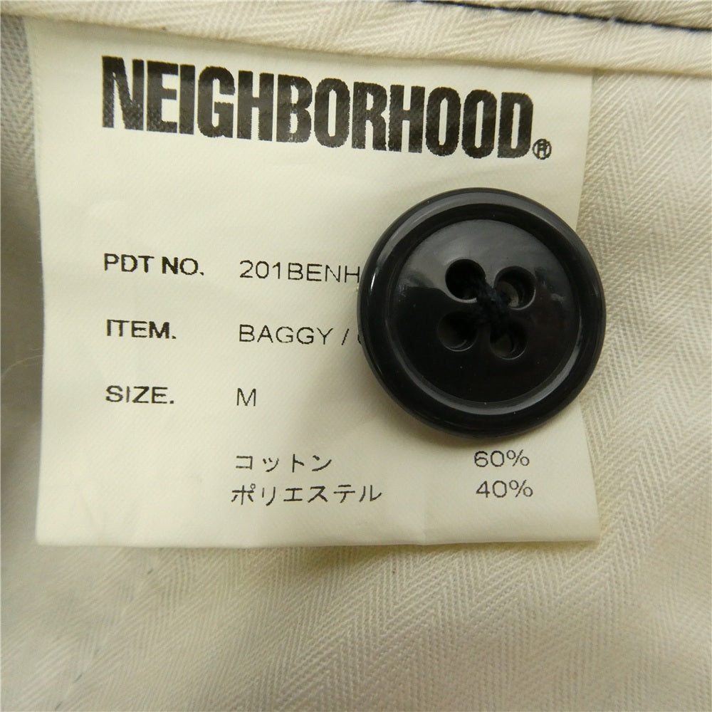 NEIGHBORHOOD ネイバーフッド 20SS 201BENH-PTM02 BAGGY / CE-PT バギー パンツ ネイビー ネイビー系 M【中古】