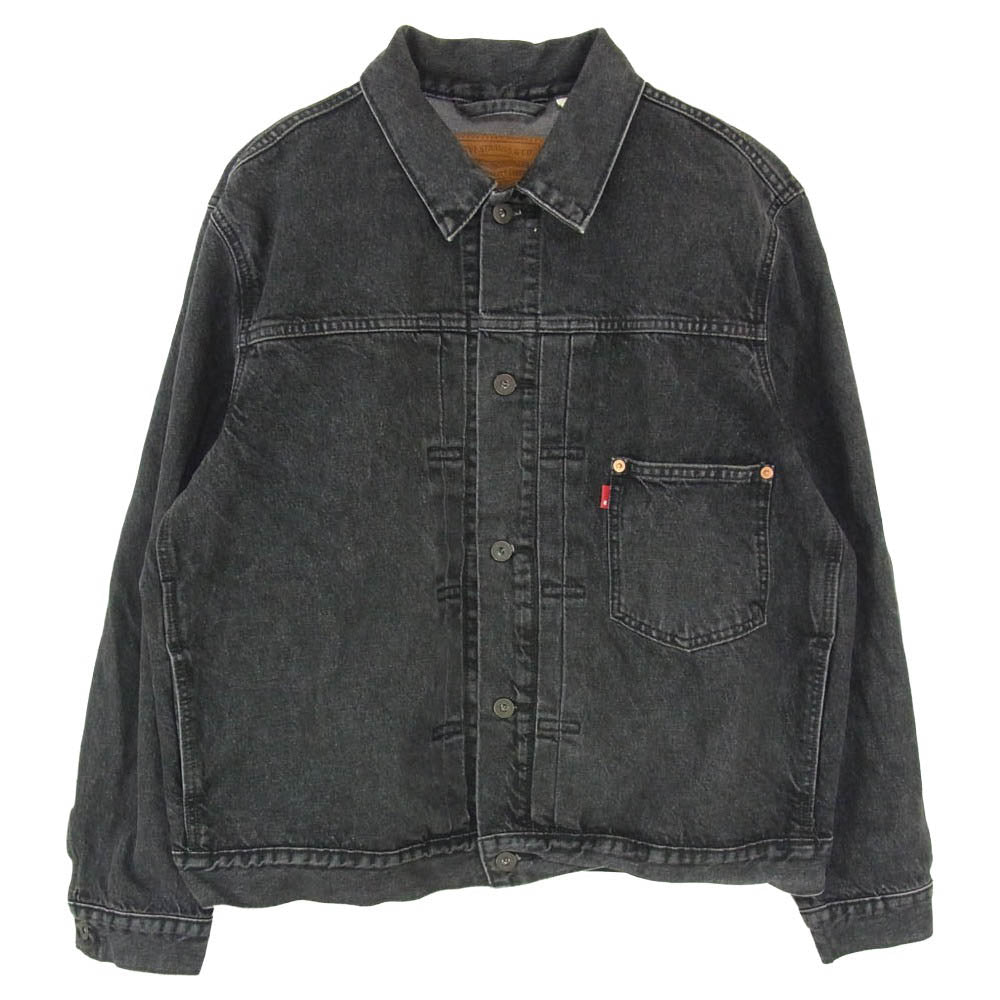 Levi's リーバイス PC9-A3174-0000 TYPE I TRUCKER 1st トラッカー ブラック デニム ジャケット ブラック系 L【中古】
