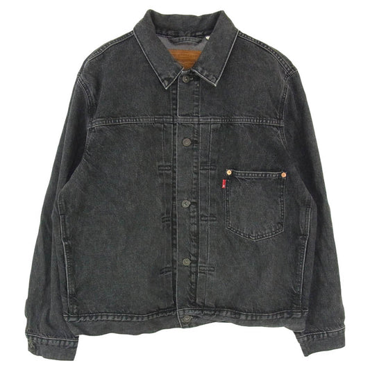 Levi's リーバイス PC9-A3174-0000 TYPE I TRUCKER 1st トラッカー ブラック デニム ジャケット ブラック系 L【中古】