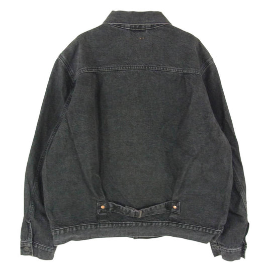 Levi's リーバイス PC9-A3174-0000 TYPE I TRUCKER 1st トラッカー ブラック デニム ジャケット ブラック系 L【中古】