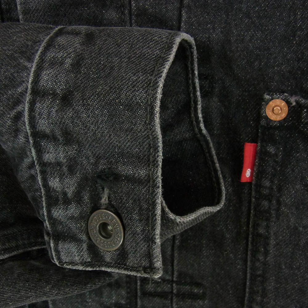 Levi's リーバイス PC9-A3174-0000 TYPE I TRUCKER 1st トラッカー ブラック デニム ジャケット ブラック系 L【中古】