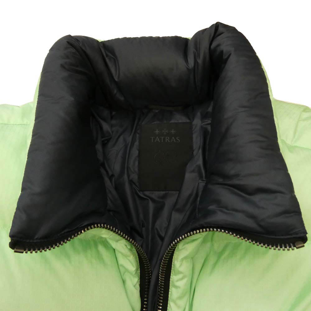TATRAS タトラス 22SS MTSF22S4822-D × Sfera Ebbasta DOWN JACKET スフェラ エバスタ ダウンジャケット ライトグリーン系 03【中古】
