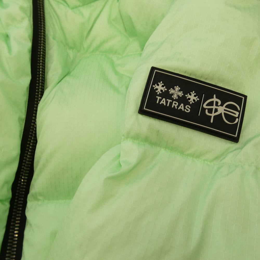 TATRAS タトラス 22SS MTSF22S4822-D × Sfera Ebbasta DOWN JACKET スフェラ エバスタ ダウンジャケット ライトグリーン系 03【中古】
