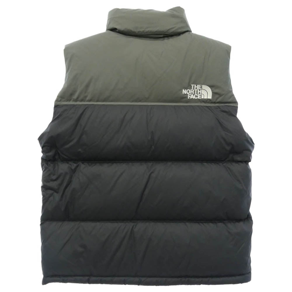 THE NORTH FACE ノースフェイス ND92557 Nuptse Vest ヌプシ ダウン ベスト グレー系 M【新古品】【未使用】【中古】