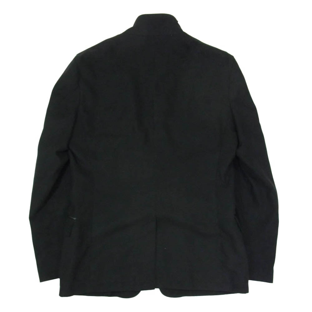 CALVIN KLEIN カルバンクライン ピーチスキン 2ボタン テーラード ジャケット ブラック系 2【中古】