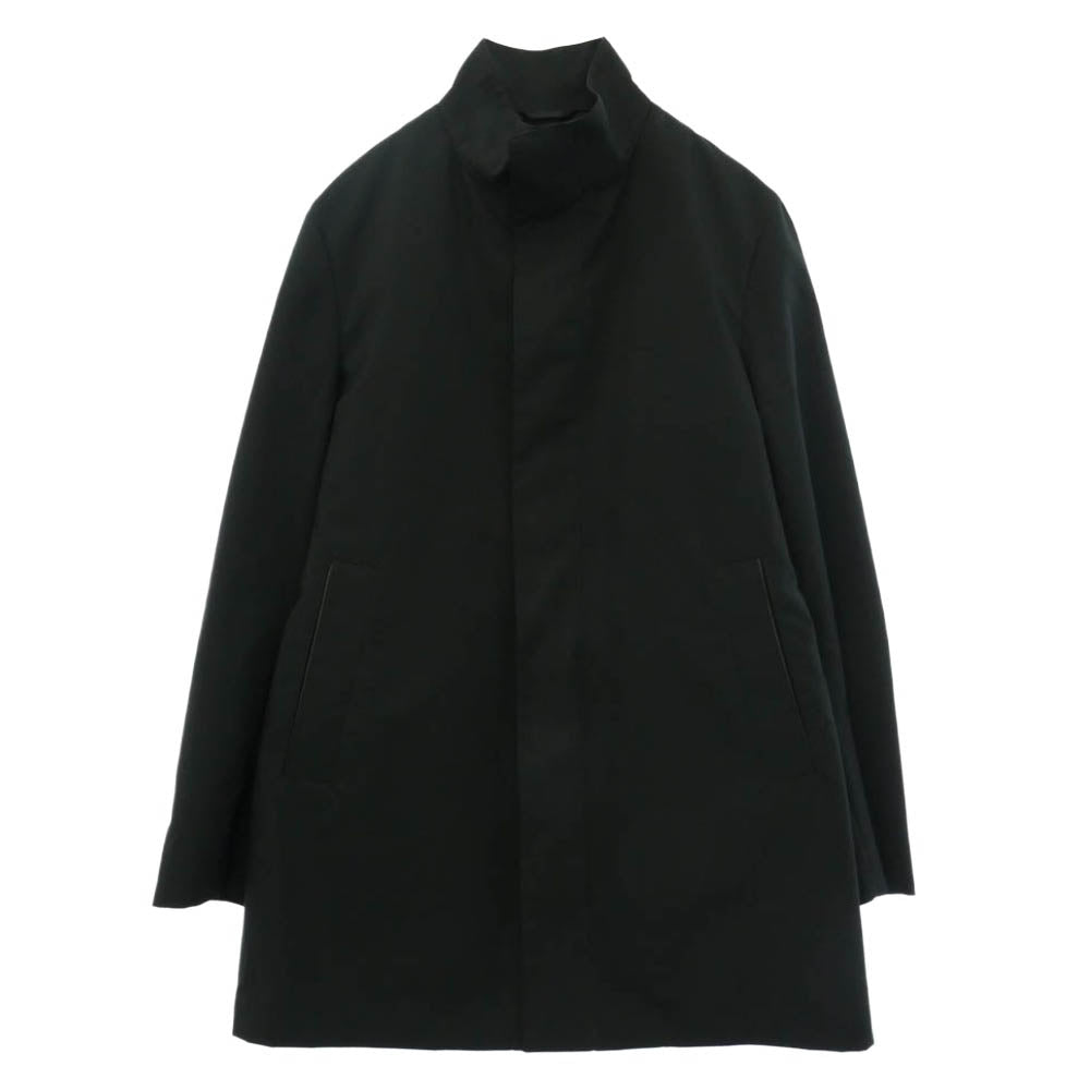 CALVIN KLEIN カルバンクライン ライナー付きハーフ コート ブラック系 M【中古】