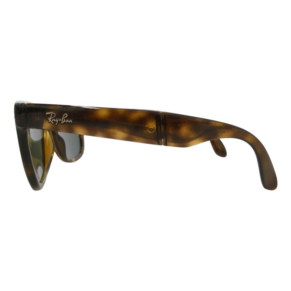 Ray-Ban レイバン RB4105 WAYFARER FOLDING CLASSIC ウェイファーラー フォールディング クラシック 折り畳み サングラス アイウエア ブラウン系【美品】【中古】