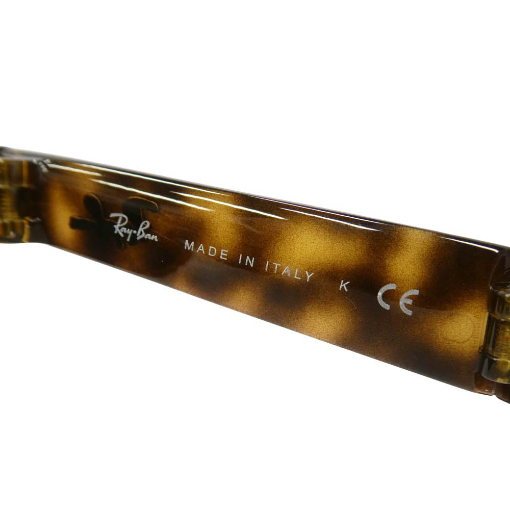 Ray-Ban レイバン RB4105 WAYFARER FOLDING CLASSIC ウェイファーラー フォールディング クラシック 折り畳み サングラス アイウエア ブラウン系【美品】【中古】