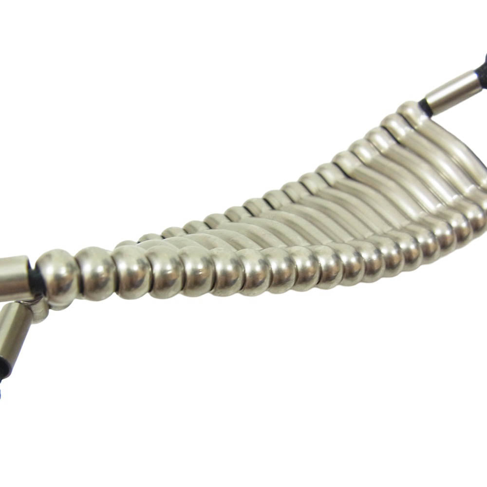 TOGA トーガ TZ252-AH977 WESTERN METAL BELT ウエスタン メタル レザー ベルト ブラック系【中古】