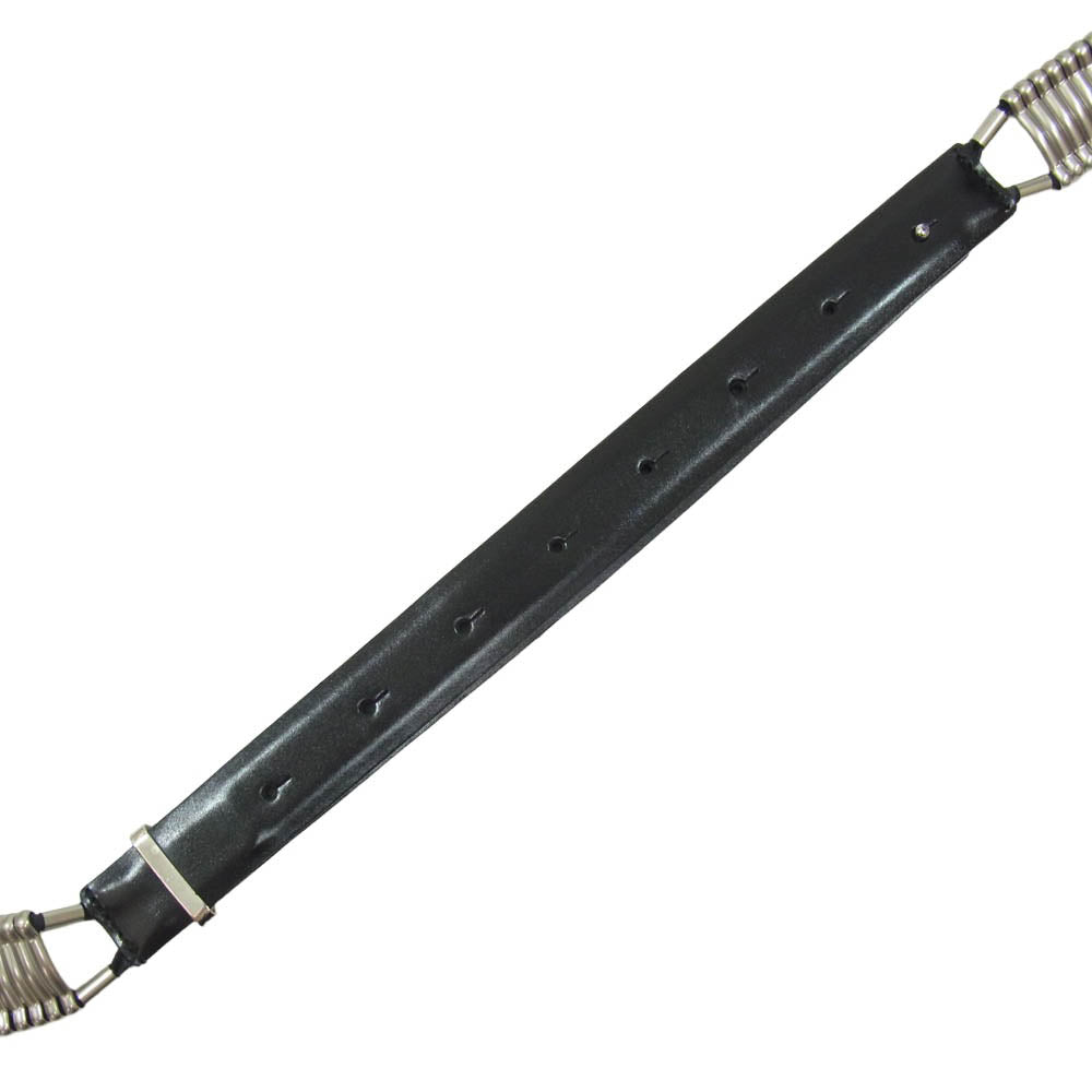 TOGA トーガ TZ252-AH977 WESTERN METAL BELT ウエスタン メタル レザー ベルト ブラック系【中古】