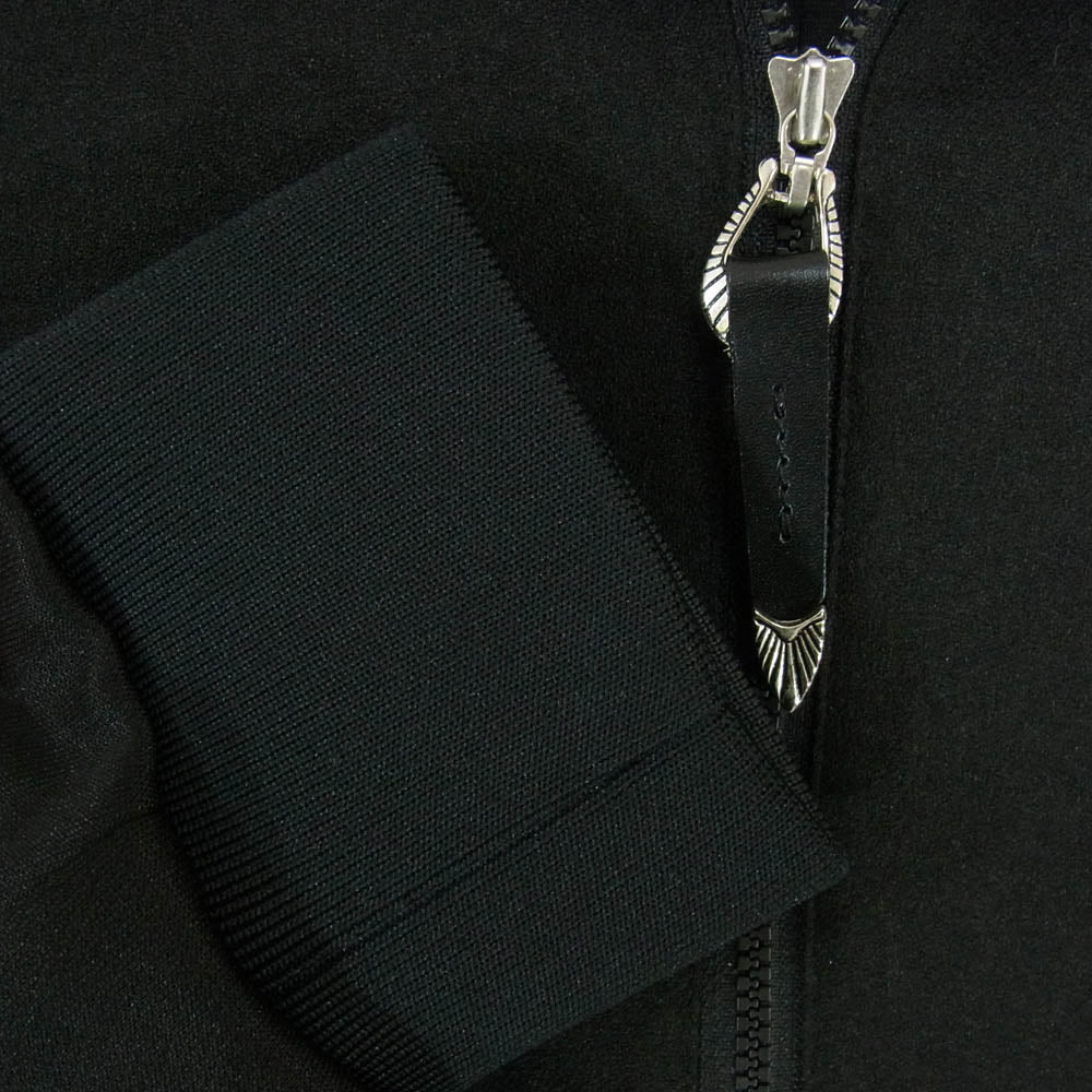 TOGA トーガ 25SS TV251-JC332 HALF ZIP TRACK JACKET ハーフジップ トラック ジャケット ブルゾン ブラック系 46【中古】