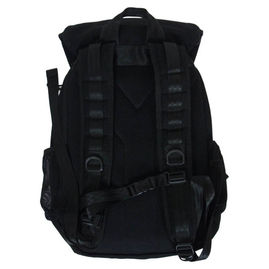 Yohji Yamamoto ヨウジヤマモト HK-121-934 YY SIGNATURE WOOL GABARDINE BACKPACK シグネチャー ウール ギャバジン バックパック リュックサック ブラック系【中古】