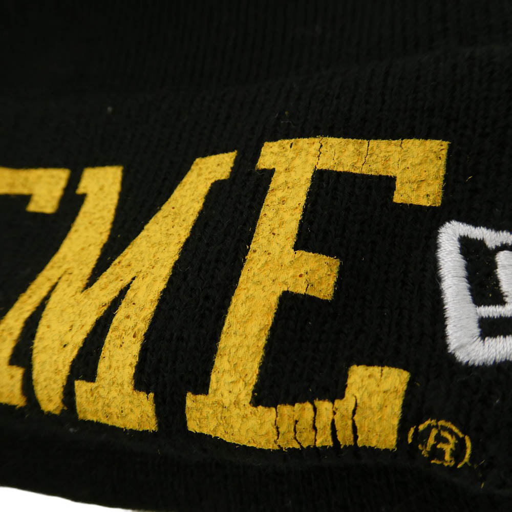 Supreme シュプリーム NEW ERA ニューエラ 23AW × New Era ニューエラ Varsity Beanie バーシティビーニー ニット キャップ 帽子 ブラック系【中古】