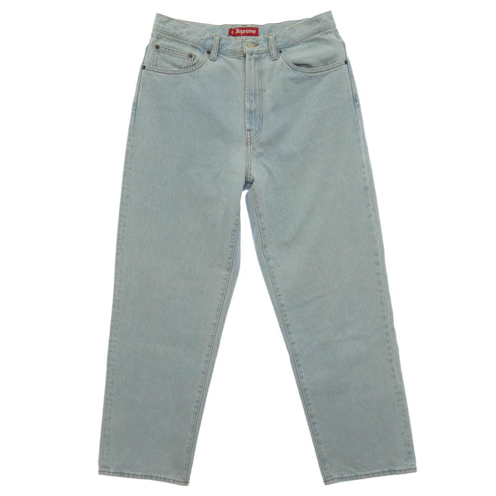 Supreme シュプリーム 24SS Baggy Jean バギー ジーンズ デニム パンツ ライトブルー系 30【中古】