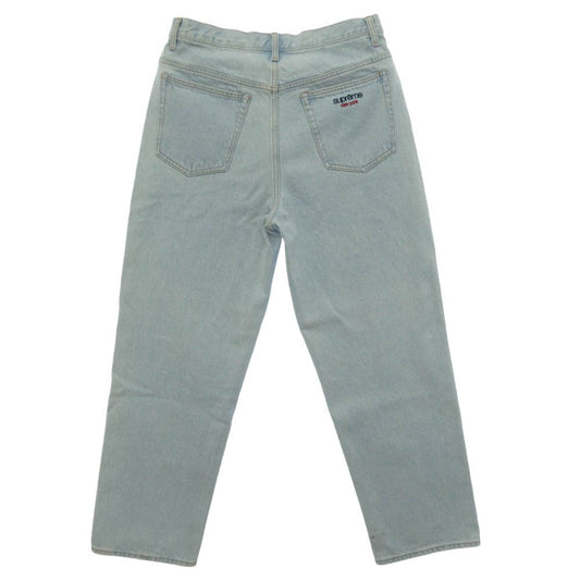 Supreme シュプリーム 24SS Baggy Jean バギー ジーンズ デニム パンツ ライトブルー系 30【中古】