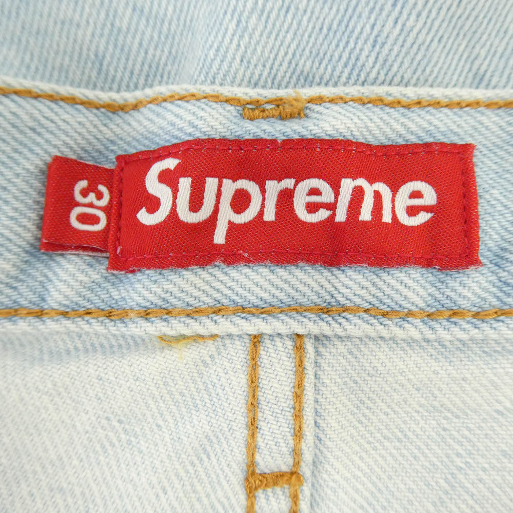 Supreme シュプリーム 24SS Baggy Jean バギー ジーンズ デニム パンツ ライトブルー系 30【中古】